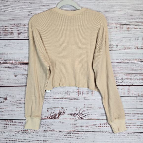 Nickelodeon Rugrats Cartoon Graphic Thermal M/L Long Sleeve Crop Animated 90's - Picture 2 of 9